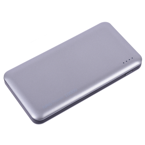 Внешний аккумулятор Deppa NRG Power 10000 mAh, 2.1A, 2xUSB, графит