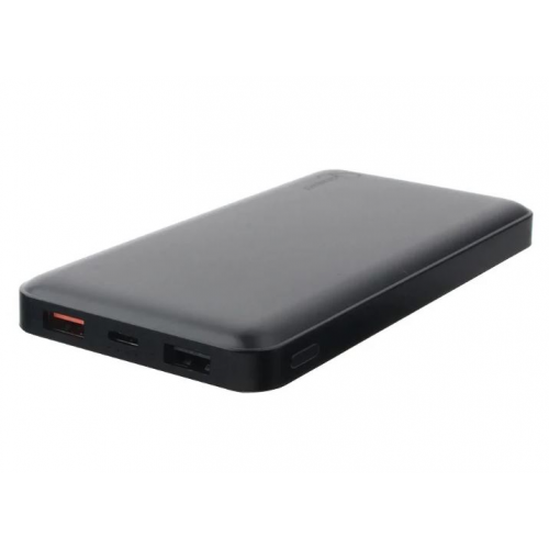 Портативный аккумулятор Gembird GPB-103 черный 10000мА/ч,USB1: QC, USB2: 2.1A