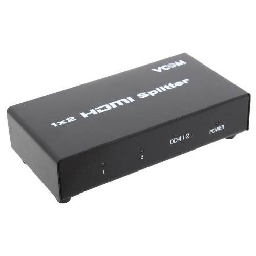 Разветвитель HDMI Splitter 1 to 2 HDP102 VCOM VDS8040D 3D Full-HD 1.4v, каскадируемый