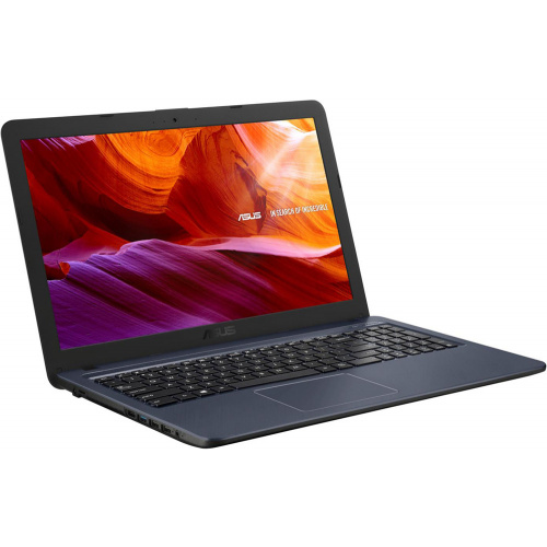 Ноутбук ASUS X543UA-DM1540T Core i3 7020U (2.3) / 4Gb / 500Gb / 15.6" FHD TN / HD Graphics 610 / Win 10 Home / Gray