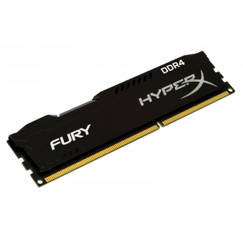 Оперативная память Kingston HyperX FURY Black HX424C15FB3/4 DIMM 4GB DDR4 2400MHz DIMM 288-pin/PC-19200/CL15