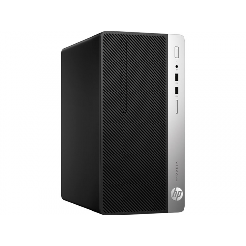 Компьютер HP ProDesk 400 G6 MT (8PG70ES) (8PG70ES) Системный блок Black / Core i3-8100 3.6GHz / 8GB / 1TB / UHD Graphics 630 / DVD±RW / Win 10 Pro