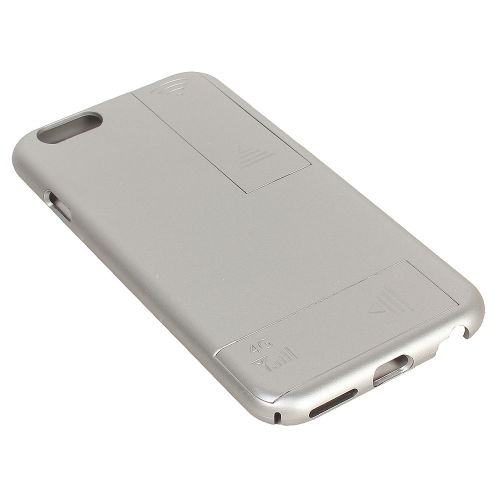 Чехол-накладка с дополнительными антеннами для iPhone 6 Plus/6S Plus Gmini GM-AC-IP6PSR Gray клип-кейс, пластик