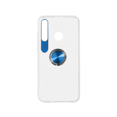 Чехол с кольцом-держателем для Huawei Honor 10i DF hwTRing-02 (blue)