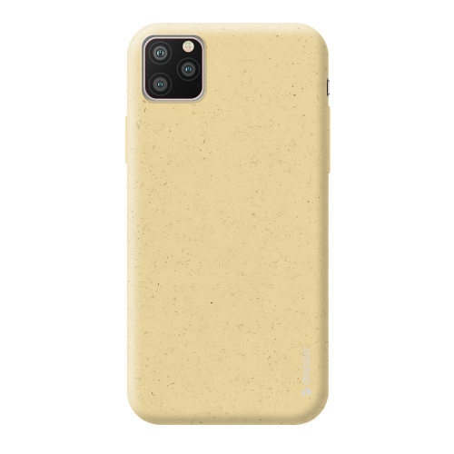 Чехол для смартфона для Apple iPhone 11 Pro Max Deppa Eco Case 87283 Yellow клип-кейс, полиуретан