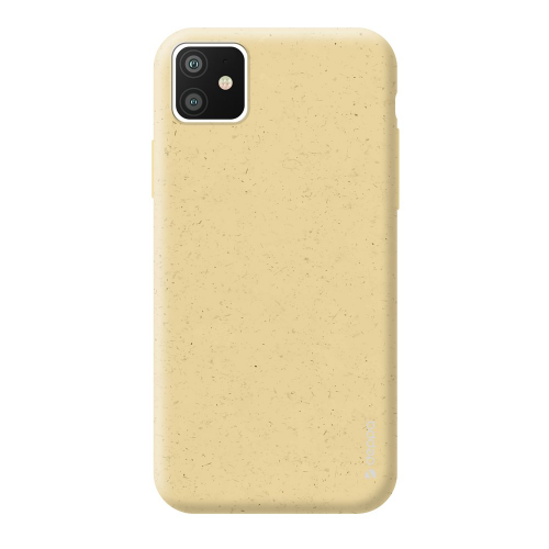 Чехол для смартфона для Apple iPhone 11 Deppa Eco Case 87278 Yellow клип-кейс, полиуретан