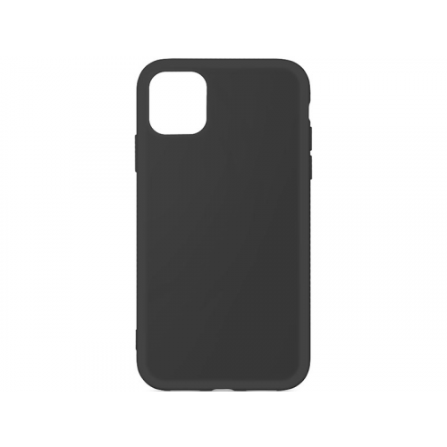 Чехол-накладка для Apple iPhone 11 Pro DF iOriginal-02 Black клип-кейс, силикон, микрофибра