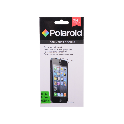 Защитная пленка для Canon 60D(2in1) Polaroid прозрачная