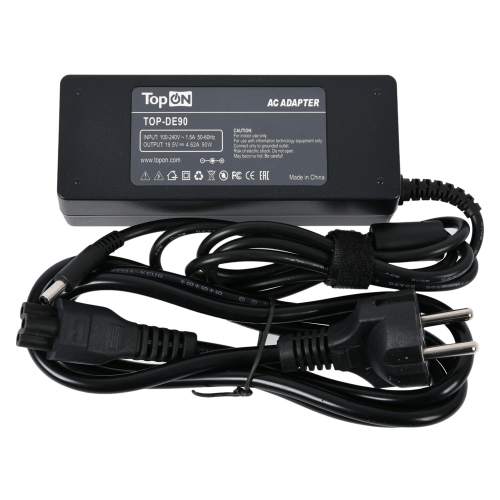 Блок питания для ноутбука TopON TOP-DE90 Dell 19V 4.62A (4.5x3.0mm) 90W