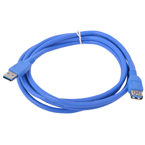 Кабель удлинит. USB3.0 Pro Gembird/Cablexpert AM/AF, 1.8м, экран, синий, пакет CCP-USB3-AMAF-6