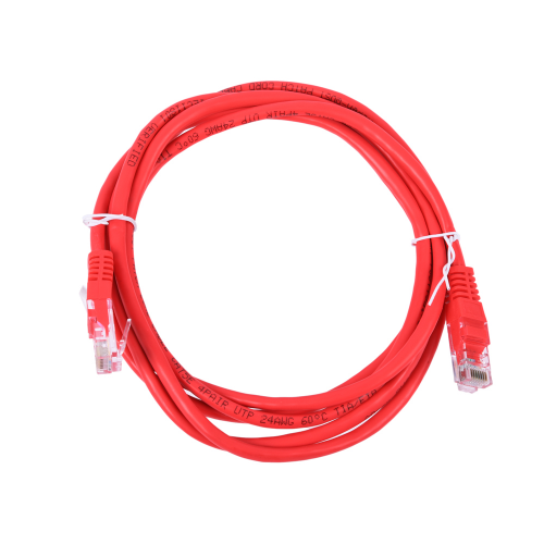 Патч-корд литой Aopen/Qust UTP кат.5е 2м красный ANP511_2M_R