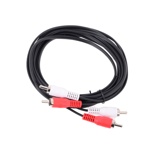 Кабель соединительный 2xRCA (M) - 2xRCA (M) черный 3m, Telecom TAV7158-3M