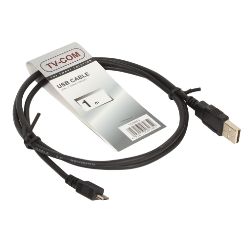 Кабель USB2.0 Am--micro-B 5P 1м ,TV-COM TC6940-1M