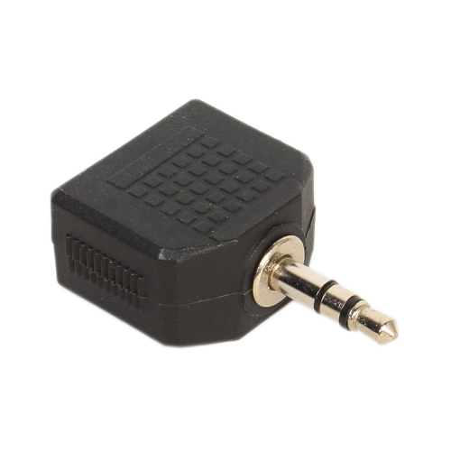 Переходник разветвитель аудио VCOM 3.5 Jack (M) - 2x3.5 Jack (F), стерео VAD7847