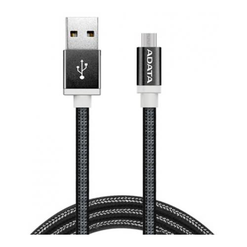 Кабель USB - micro USB A-Data AMUCAL-100CMK-CBK 1 м черный