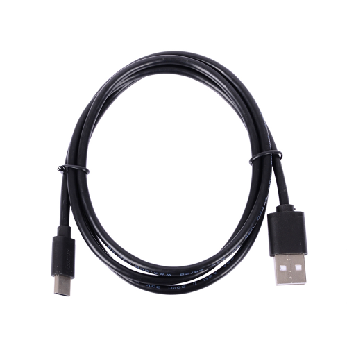 Кабель USB Greenconnect 1.0m USB 2.0, AM/CM, черный 28/28 AWG , экран, армированный, морозостойкий