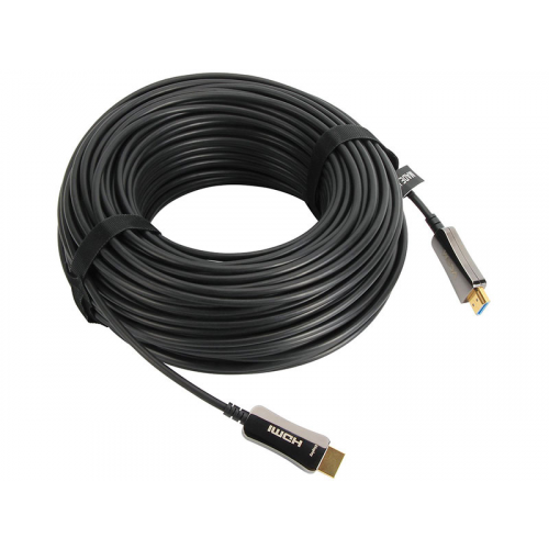Активный оптический кабель HDMI 19M/M,ver. 2.0, 4K@60 Hz 50m VCOM D3742A-50M