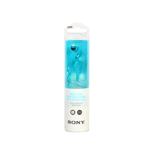 Наушники Sony EX155 (MDREX155L.E) Blue Проводные / Внутриканальные без микрофона / 5–24000 Гц / 103 дБ