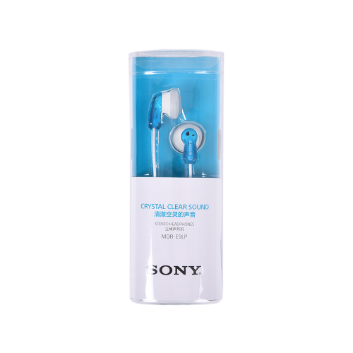 Наушники Sony MDRE9LPL.E Blue Проводные / Вкладыши без микрофона / 18 - 22 000 Гц / 104 дБ / Двустороннее / miniJack 3.5 мм