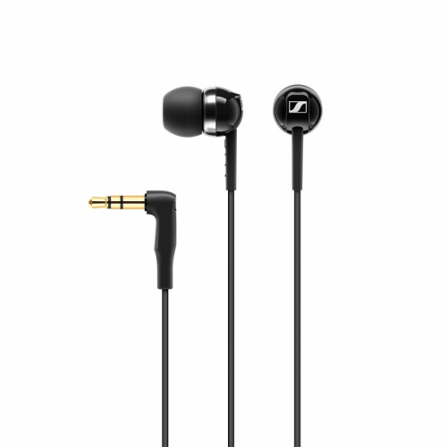 Наушники Sennheiser CX 100 Black Проводные / Внутриканальные без микрофона / 17 - 20000 Гц / 119 дБ / Двустороннее / miniJack 3.5 мм