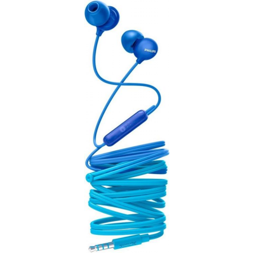 Гарнитура Philips SHE2405BL/00 Blue Проводные / Внутриканальные с микрофоном / Двустороннее / miniJack 3.5 мм