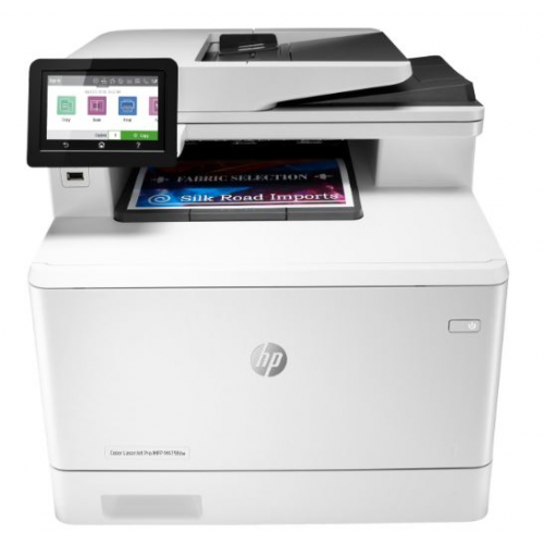 МФУ HP Color LaserJet Pro M479fdn цветной/лазерный А4, 27 стр/мин, 300 дистов, duplex, Fax, USB, RJ45, 512Mb