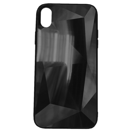 Чехол для Apple iPhone Xr Brosco Diamond, накладка, черный IPXR-DIAMOND-BLACK
