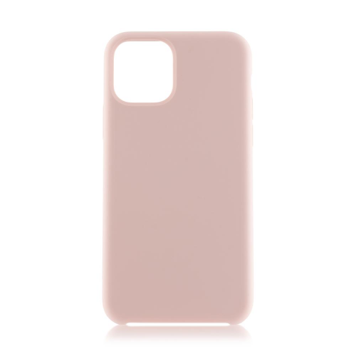 Чехол для Apple iPhone 11 Pro Brosco Softrubber светло-розовый IP11P-SOFTRUBBER-LIGHTPINK