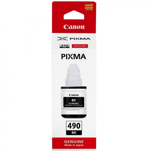 Чернила Canon GI-490 BK Black для Pixma G1400/G2400/G3400 0663C001
