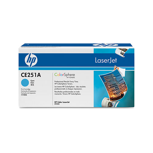 Картридж HP CE251A Cyan для LJ CP3525CM3530 (7000стр)