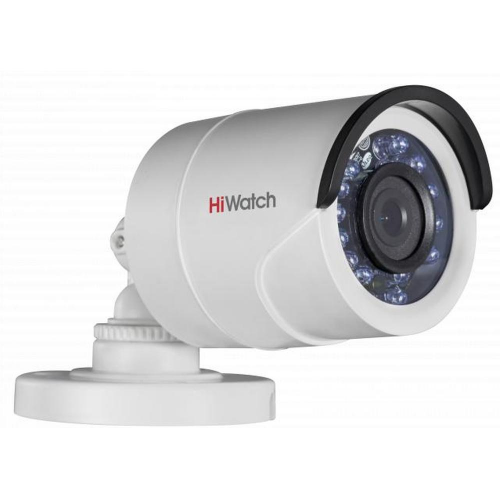 Камера видеонаблюдения Hikvision HiWatch DS-T200P 6-6мм HD-TVI цветная корп.:белый DS-T200P (6 MM)