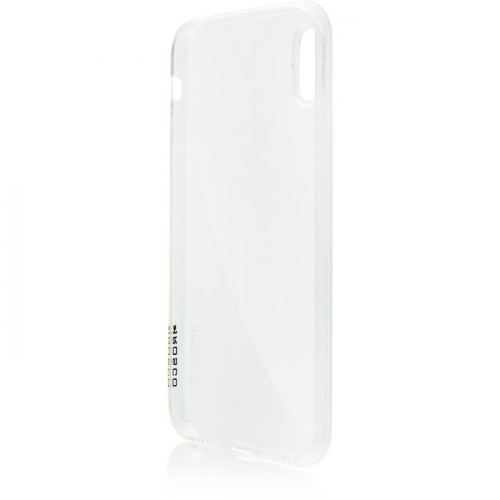 Чехол для Apple iPhone X Brosco, Силиконовая накладка, прозрачный IPX-TPU-TRANSPARENT