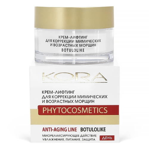 Кора Крем-Лифтинг Cream-Lifting Correction Коррекция Мимических и Возрастных Морщин, 50 мл