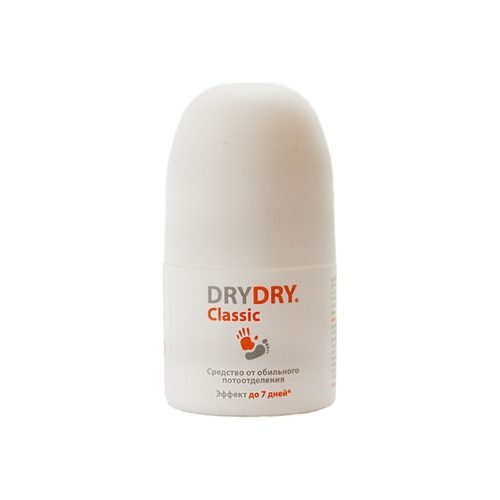 Dry Dry Дезодорант-Антиперспирант от Обильного Потоотделения Классик Ролл-Онн, 35 мл