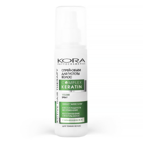 Кора Спрей-Объем Spray Volume for Hair Thickness для Густоты Волос, 150 мл