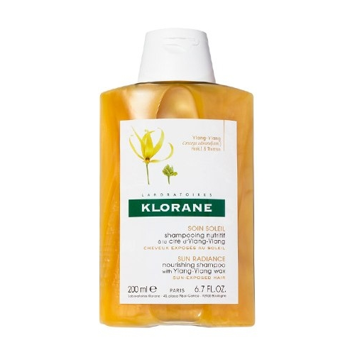 Klorane Шампунь Shampooing Nutritif à la cire d'Ylang-Ylang Совершенствующий с Воском Иланг-Иланг, 200 мл