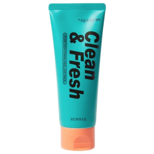 Eunyul Маска-Пленка Clean & Fresh Pore Tightening Peel Off Pack для Сужения Пор, 100 мл