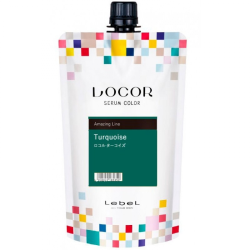 Lebel Cosmetics Краситель-Уход Locolor Turquoise Оттеночный, 300г