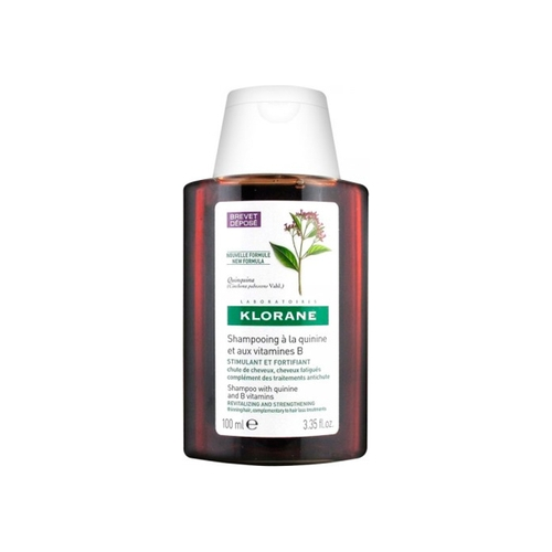 Klorane Шампунь Quinine Shampooing с Экстрактом Хинина Укрепляющий для Всех Типов Волос, 100 мл