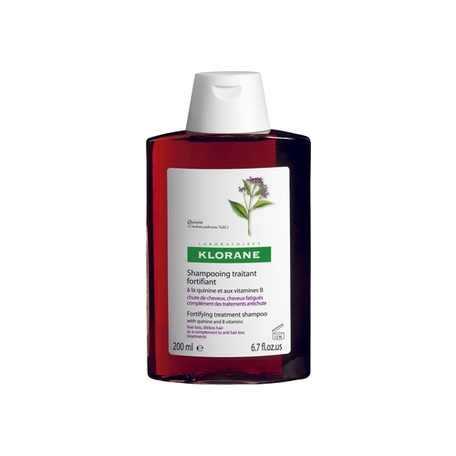Klorane Шампунь Quinine Shampooing с Экстрактом Хинина Укрепляющий для Всех Типов Волос, 200 мл