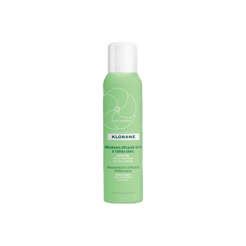 Klorane Дезодорант Deodorant Efficacite 24h Спрей с Белым Алтеем 24 Часа Эффективности, 125 мл