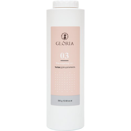 Gloria Тальк Pre-Sugaring Talc для Шугаринга, 300г