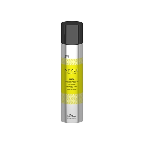 Kaaral Лак Лак Style Perfetto Fixer Strong Hold Protective Finishing Spray Защитный для Волос Сильной Фиксации, 400 мл