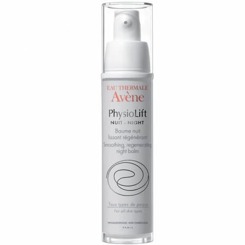 AVENE Бальзам Physiolift Ночной Разглаживающий Регенирирующий от глубоких морщин Физиолифт, 30мл