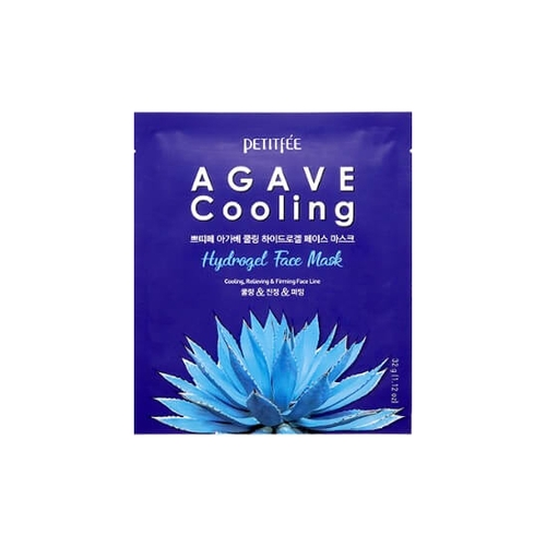 Petitfee Маска Agave Cooling Hydrogel Face Mask Гидрогелевая для Лица с Охлаждающим Эффектом, 32г