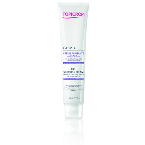 Topicrem Крем Calm+ Насыщенный Успокаивающий для Лица, 40 мл