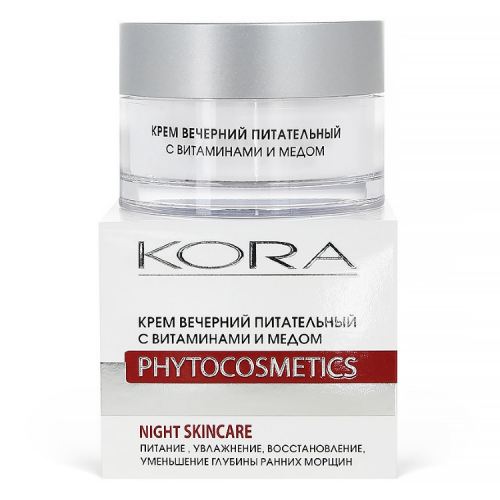 Кора Крем Face Cream Nourishing Evening для Лица Питательный Вечерний, 50 мл