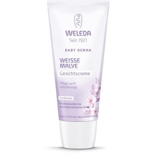 WELEDA Крем Weisse Malve для Гиперчувствительной Кожи Лица с Алтеем, 50 мл