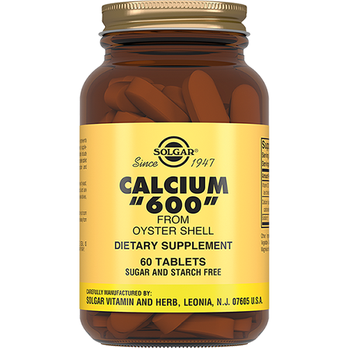 Solgar Кальций Calcium 600 из Раковин Устриц Таблетки №60