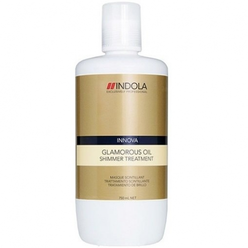 INDOLA PROFESSIONAL Маска Glamorous Oil Treatment Hair Mask Восстанавливающая Смываемая Чарующее Сияние, 750 мл